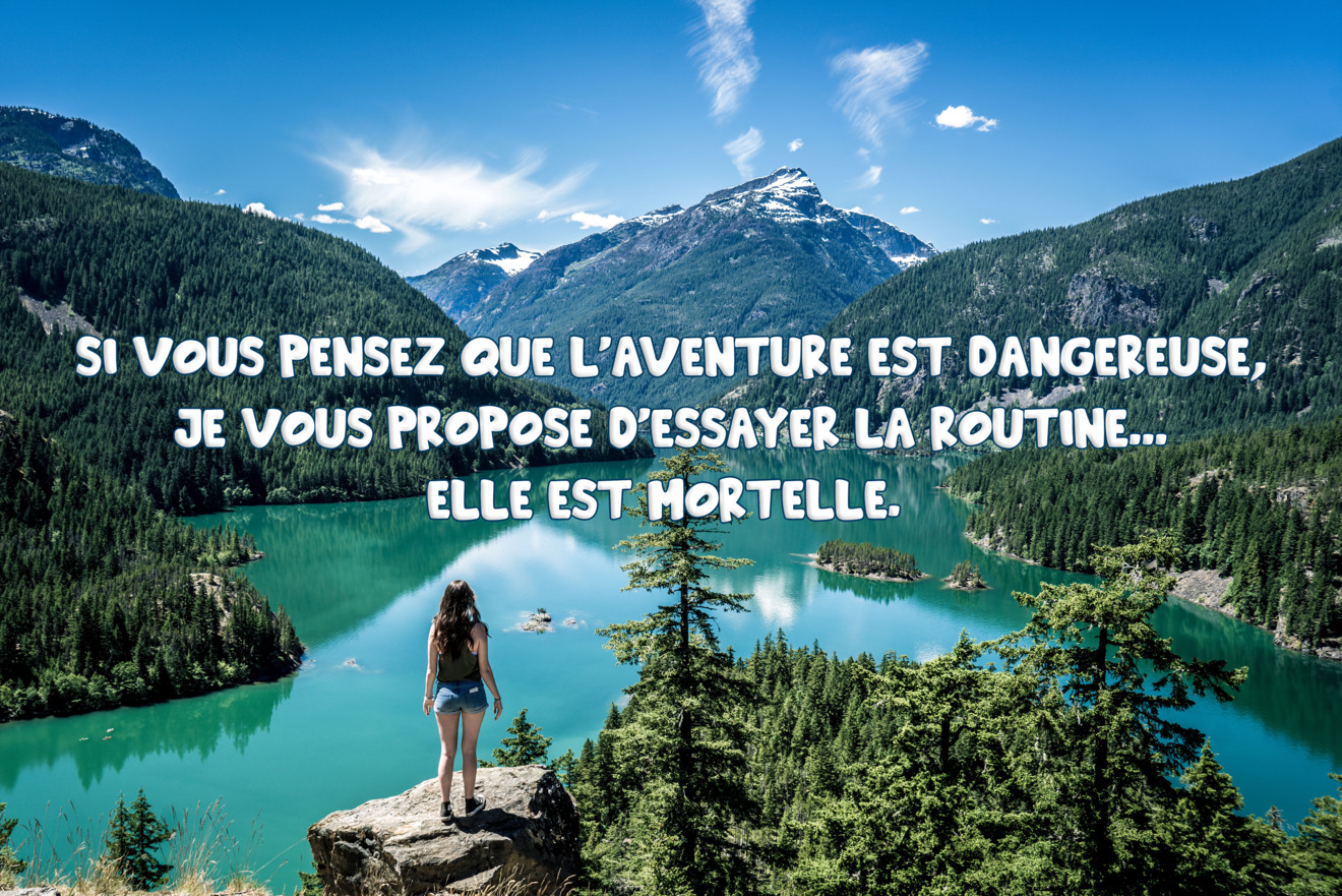 Citation sur la routine Joliecarte